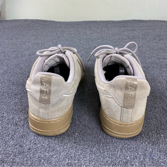 Nike Air Force 1 One Low Brown Suede Suede Men’s Size 8.5  AA1117-201 - Picture 3 of 9